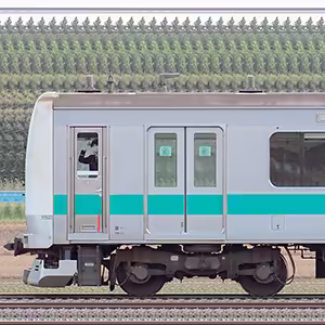 JR東日本 常磐緩行線 E233系2000番台マト7編成（線路設備モニタリング装置搭載編成・山側）