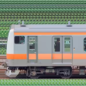 JR東日本 中央快速線 E233系T36編成（線路設備モニタリング装置搭載編成・山側）