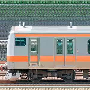JR東日本 中央快速線 E233系H47編成（トイレ設置前・山側）