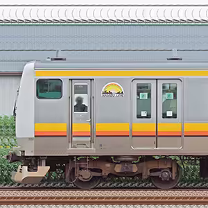 JR東日本 南武線 E233系8000番台N35編成（線路設備モニタリング装置搭載編成・山側）