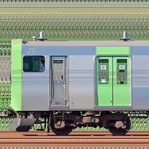 JR東日本 山手線 E235系トウ12編成(架線状態監視装置搭載編成・逆サイド)