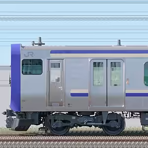 JR東日本 横須賀線・総武快速線 E235系1000番台F-01編成(海側)