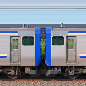JR東日本 横須賀線・総武快速線 E235系1000番台J-05編成+F-22編成(線路設備モニタリング装置対応編成)(海側)