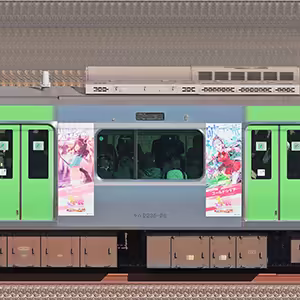 JR東日本 山手線 E235系トウ28編成「ウマ娘 プリティーダービー」2周年記念ラッピング