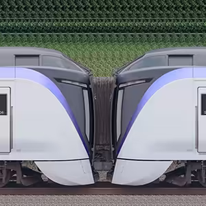 JR東日本 中央東線 E353系S205編成＋S106編成（海側）