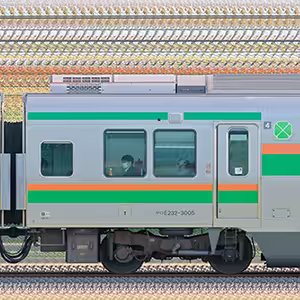 JR東日本E233系3000番台サロE232-3005