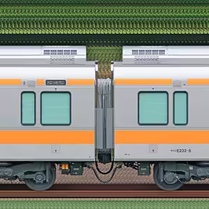 JR東日本 中央快速線 E233系H53編成（グリーン車4両連結試運転・海側）