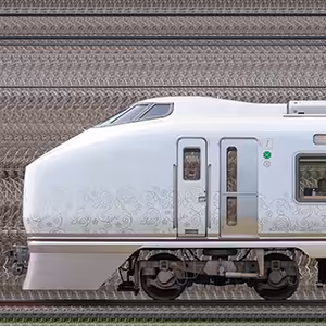 JR東日本651系「IZU CRAILE（伊豆クレイル）」（海側）