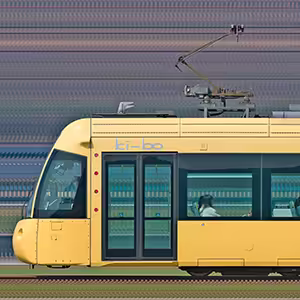 えちぜん鉄道L形「ki-bo」第2編成（山側）