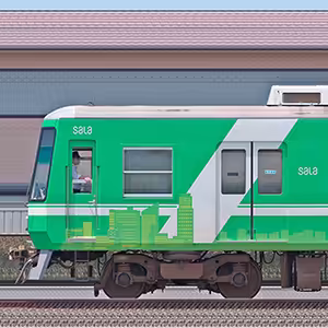 遠州鉄道2000形2005編成「サーラグループラッピング電車」（東側）