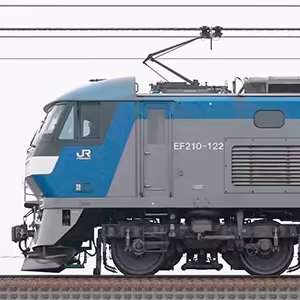 JR貨物EF210-122+コキ100系20車「TOYOTA LONGPASS EXPRESS（トヨタ・ロングパス・エクスプレス）」（2053列車）