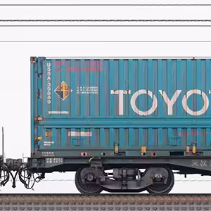 JR貨物コキ100系コキ104-1378