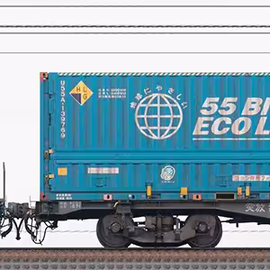 JR貨物コキ100系コキ104-655