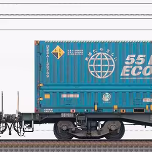 JR貨物コキ100系コキ105-15