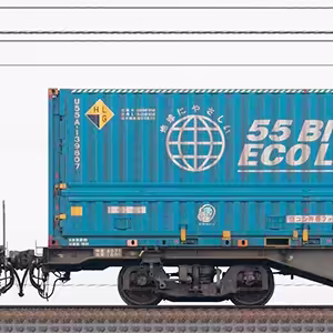 JR貨物コキ100系コキ106-547