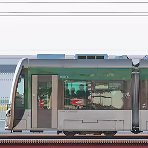 阪堺電気軌道1001形「堺トラム」1001A