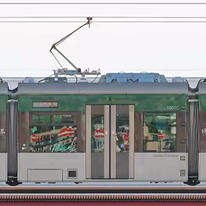 阪堺電気軌道1001形「堺トラム」1001C