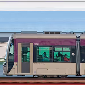 阪堺電気軌道1001形「堺トラム」1002A