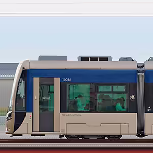  1001形 1003「青らん」（海側） 