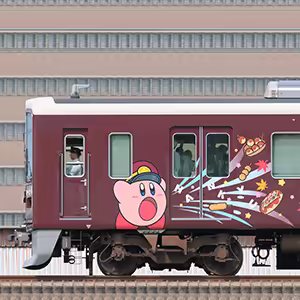 阪急1000系1004編成「カービィ号」（山側）