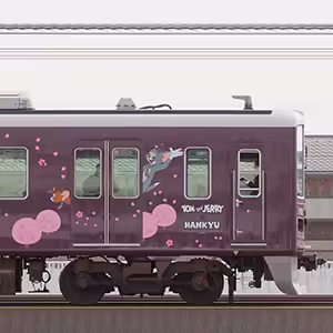阪急1000系「トムとジェリー号」C#1102