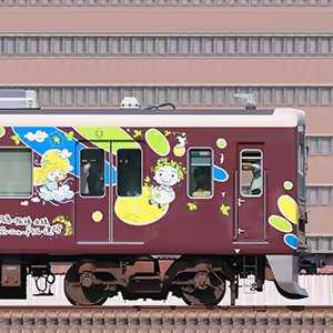 阪急1000系「カーボンニュートラル運行」ラッピングC#1103