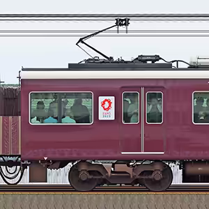 阪急1000系「大阪・関西万博ラッピングトレイン」C#1557