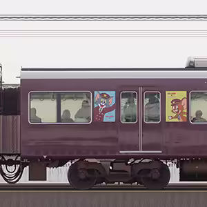 阪急1000系「トムとジェリー号」C#1652
