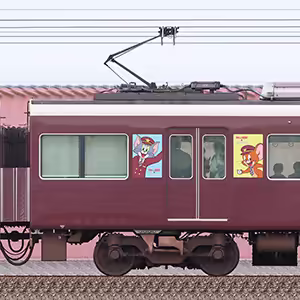阪急1300系「トムとジェリー号」C#1861