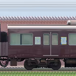 阪急1300系「カーボンニュートラル運行」ラッピングC#1904