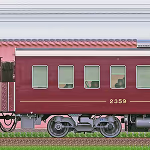 阪急2300系C#2359「PRiVACE」