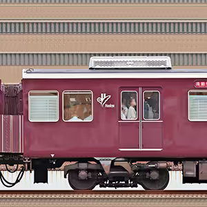 阪急6000系C#6550（アルミ車）