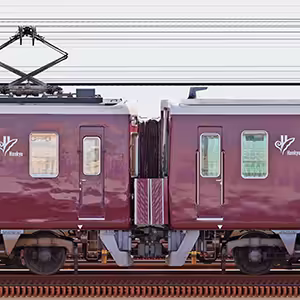 阪急7000系7000編成+8000系8033編成(浜側)