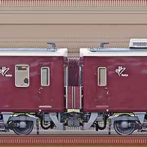 阪急7000系7030編成+7090編成(山側)