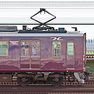 阪急8000系「Memorial 8000」C#8000