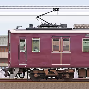 阪急8000系リニューアル車8008編成(山側)