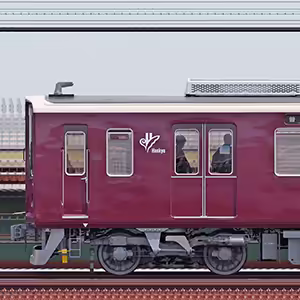 阪急8000系機器更新車8005編成(浜側)