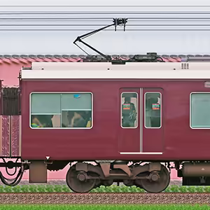 阪急9300系C#9804（号車表示なし）