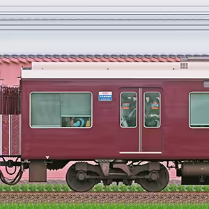 阪急9300系C#9894（号車表示なし）