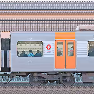 阪神1000系「大阪・関西万博ラッピング列車」1006