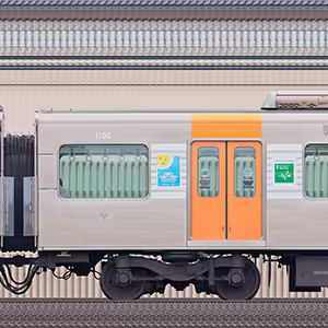 阪神1000系「SDGsトレイン 未来のゆめ・まち号」（2022年）1104