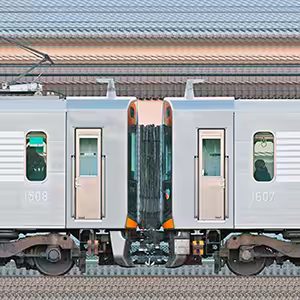 阪神1000系1608編成+1607編成+1213編成(山側)