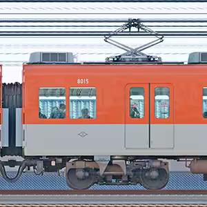 阪神8000系8015