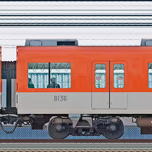 阪神8000系8136