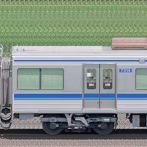 北総鉄道7300形7314