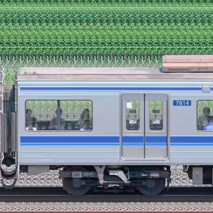 北総鉄道7800形7814