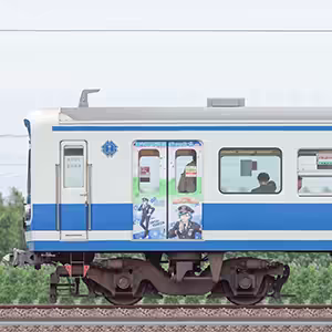 伊豆箱根鉄道3000系3504編成（「HAPPY 伊豆 there？」ラッピング・逆向き）