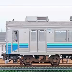 伊豆急8000系TA-5編成+TA-8編成(山側)