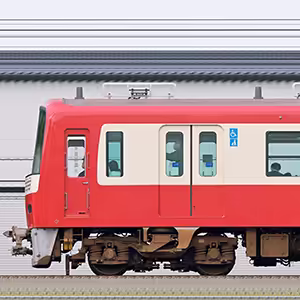 京急電鉄 新1000形(1次車・車体更新車)1017編成(海側)