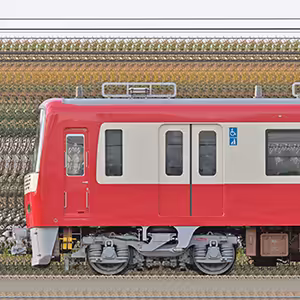 京急電鉄 新1000形(2次車・車体更新車)1025編成(海側)